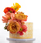 8” Short Size, Detailed Decadence Decor, Brights Color Palette